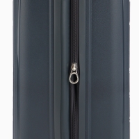 Чемодан 20", PP, 38*22*56, отд на молнии, код замок, 4 колеса, серый