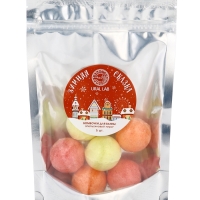 Набор бомбочек для ванны в пакете "Зимняя сказка", 6 шт по 20 гр, апельсиновый пирог