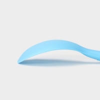 Ложка Доляна &laquo;Дуэт&raquo;, 24&times;7,5&times;4 см, цвет голубой