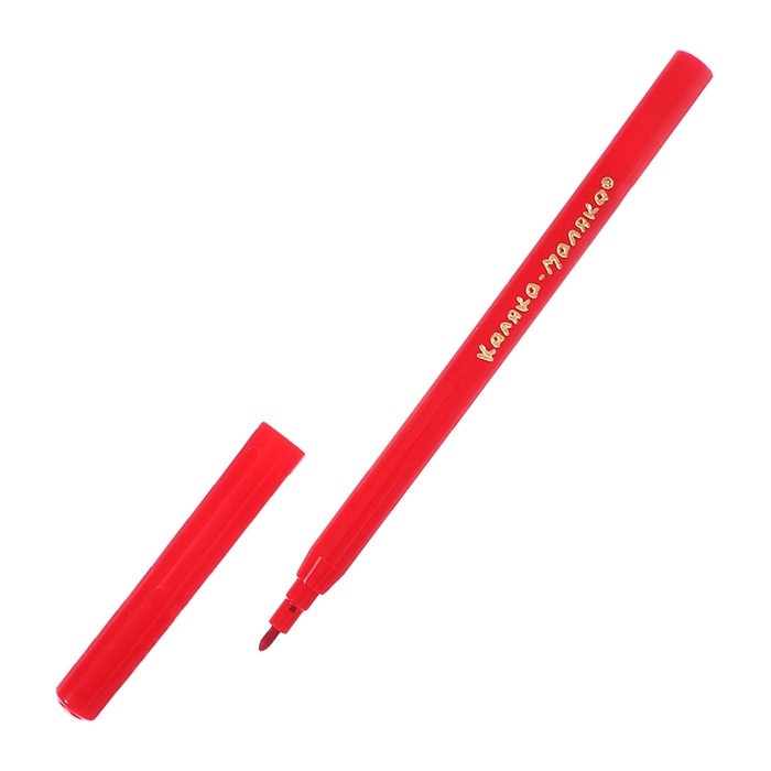 Фломастеры 6 цветов &laquo;Каляка-Маляка&raquo;, вентилируемый колпачок