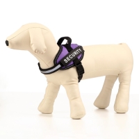 Шлейка К9 мягкая светоотражающая, размер ХS, ОГ 38-50 см, вес 3-6 кг, фиолетовая Шлейка К9 мягкая светоотражающая, размер ХS, ОГ 38-50 см, вес 3-6 кг, фиолетовая