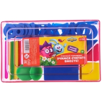 Счётный материал «Учимся считать», СМЕШАРИКИ, цвет МИКС, 130 элементов в наборе Счётный материал «Учимся считать», СМЕШАРИКИ, цвет МИКС, 130 элементов в наборе