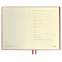 Ежедневник Merida, датированный, красный