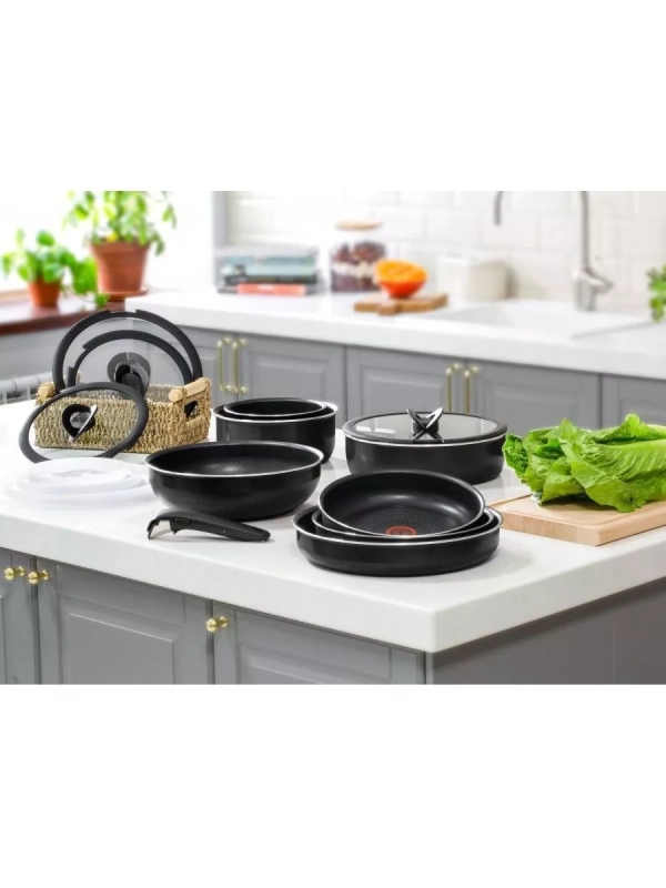 Набор посуды Ingenio Black 04238840, 3 предмета, черный