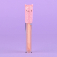 Блеск для губ с подвеской &laquo;Милая кошечка&raquo;, 8 гр, аромат персика