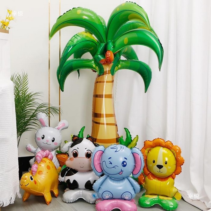 Шар фольгированный 63" &laquo;Пальма&raquo;, на подставке, под воздух