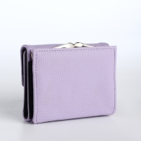 Кошелёк женский на кнопке, цвет сиреневый Кошелёк женский на кнопке, цвет сиреневый