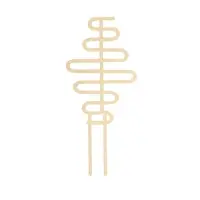 Шпалера, 39 &times; 17 см, дерево, &laquo;Змейка&raquo;, Greengo