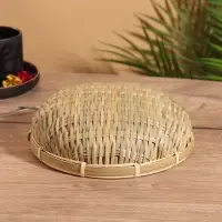 Чаша плетеная, 20 см, бамбук