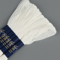 Нитки мулине, 8&plusmn;1 м, белые Blanc