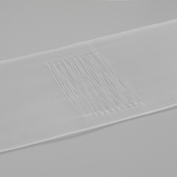 Шторная лента трубная, органза, 10 см, 50 ± 1 м, цвет прозрачный Шторная лента трубная, органза, 10 см, 50 ± 1 м, цвет прозрачный