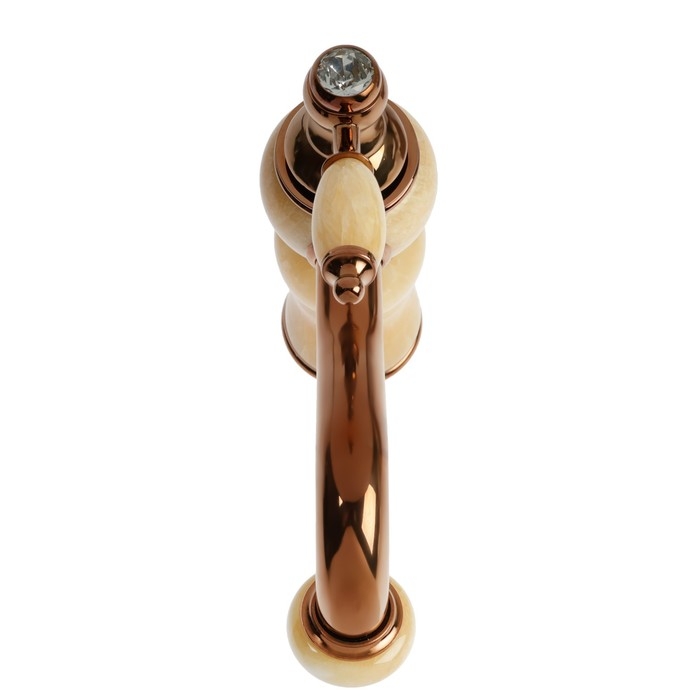 Смеситель для раковины ZEIN Z3795, дизайнерский, однорычажный, картридж 35 мм, цвет медный