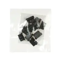Заглушка USB, пластик, чёрный, набор 10 шт