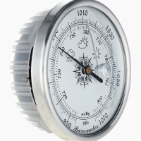 Барометр механический, метеостанция, настенный, d=7,2см Барометр механический, метеостанция, настенный, d=7,2см
