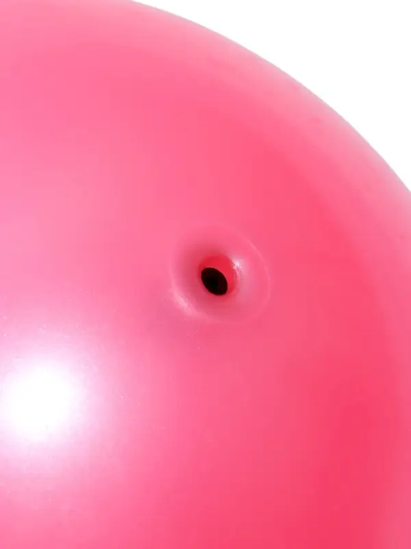 Мяч для художественной гимнастики FIG Металлик, диаметр 15см, цвет розовый