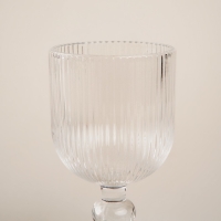 Набор бокалов для вина стеклянный SL Home &laquo;Модерн&raquo;, 250 мл, 8&times;14,5 см, цвет прозрачный