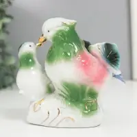 Фигурка керамика &laquo;Уточки-мандаринки цветные&raquo;, 11&times;7&times;11.5 см