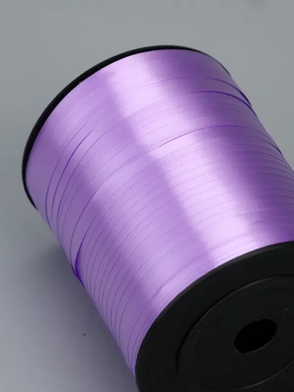 Лента для декора и подарков, сиреневый, 0,5 см х 500 м