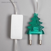 Светодиодная фигура &laquo;Олень&raquo; 30 &times; 23 см, пластик, 220 В, свечение мульти (RG/RB)