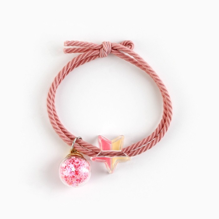 Резинка для волос новогодняя &laquo;Самой очаровательной&raquo; на Новый год, диам, 5 см