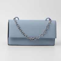 Цепочка для сумки, с карабинами, металлическая, d = 12 мм, 30 см, цвет серебряный Цепочка для сумки, с карабинами, металлическая, d = 12 мм, 30 см, цвет серебряный