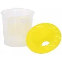 Стакан - непроливайка, Каляка-Маляка, 230 мл, желтый