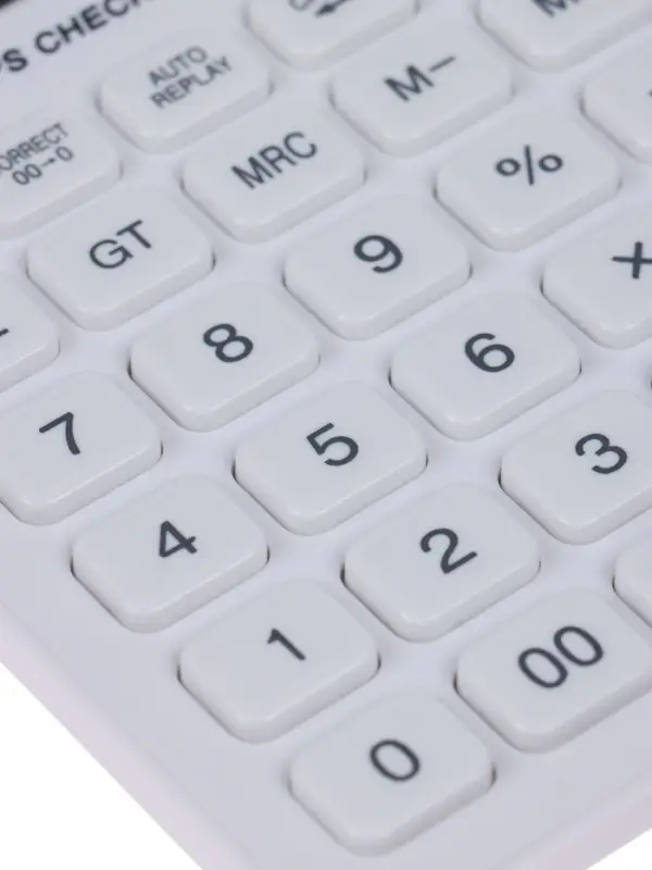 Калькулятор настольный 12-разрядный CS-588 корпус белый