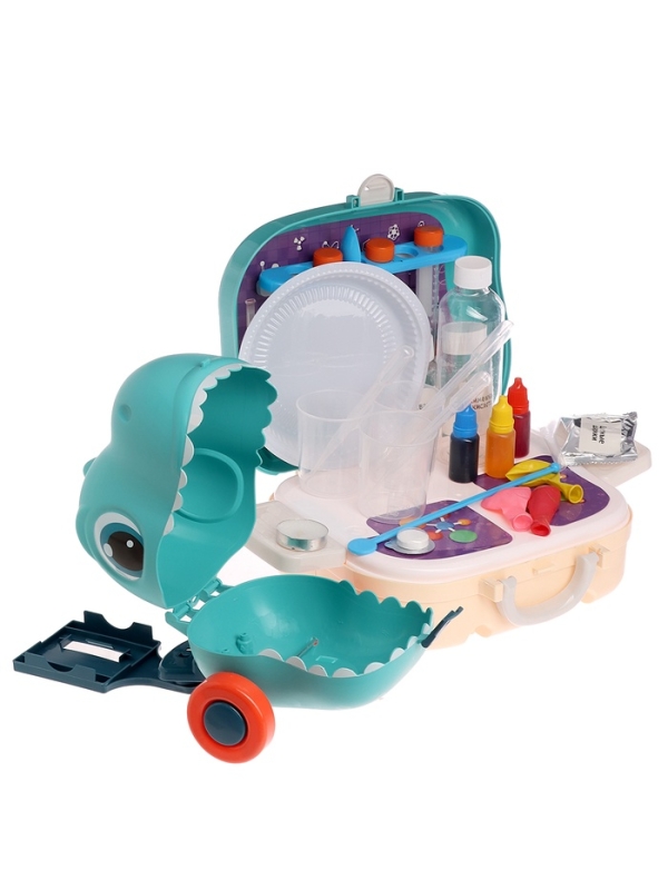 ЭВРИКИ Набор для опытов "Моя первая лаборатория", машинка, 60 опытов