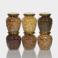 Набор стеклянных банок с крышкой для консервации &laquo;Амфора&raquo;, ТО-82 мм, 720 мл, 6 шт