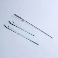 Комплект из 3-х стрелок для часов, 75,93,143 мм, (фасовка 100 наборов), белые