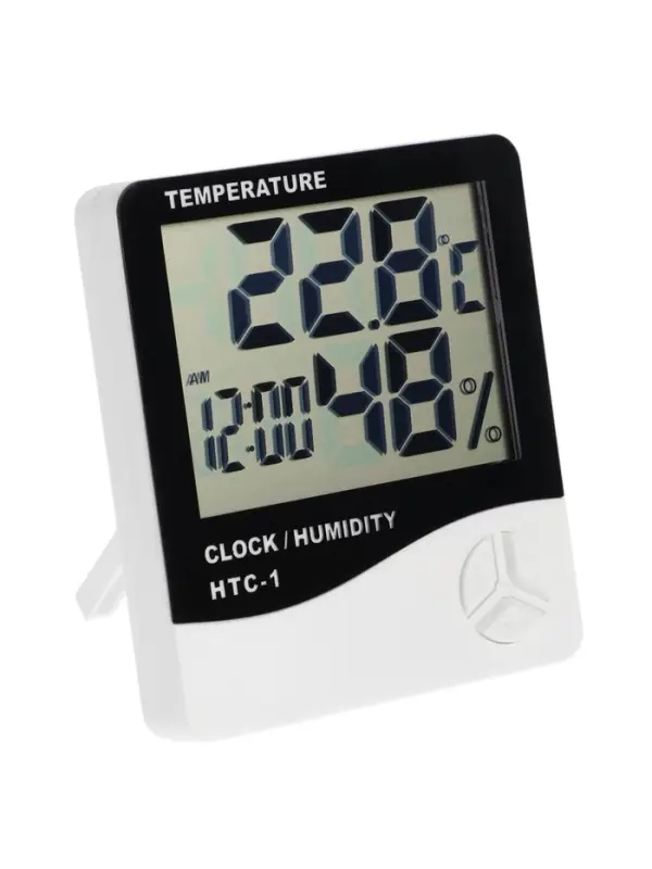 Термометр LTR-14, электронный, датчик температуры, датчик влажности, белый