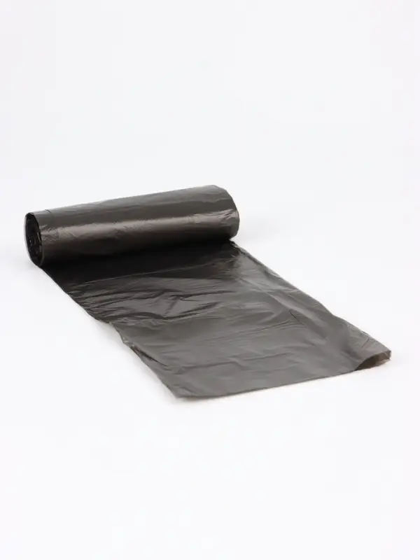 Мешки для мусора 120 л  ПНД,толщина 10 мкм, 10 шт в рулоне, цвет черный