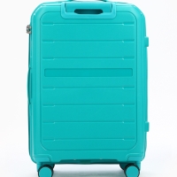 Чемодан 24", PP, 43*26*66, отд на молнии, код замок, 4 колеса, зеленый Чемодан 24", PP, 43*26*66, отд на молнии, код замок, 4 колеса, зеленый