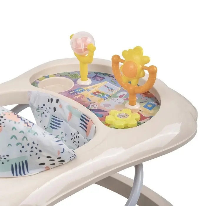 Ходунки &laquo;Верный друг&raquo;, 7 колес, муз. игрушки, бежевый