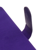 Ежедневник недатированный А5, 140л, клетка, к/зам, с ручкой, в подар. короб., Фиолетовый