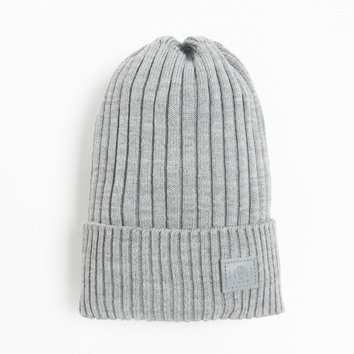 Шапка детская, цвет серый, размер 52-56 Шапка детская, цвет серый, размер 52-56