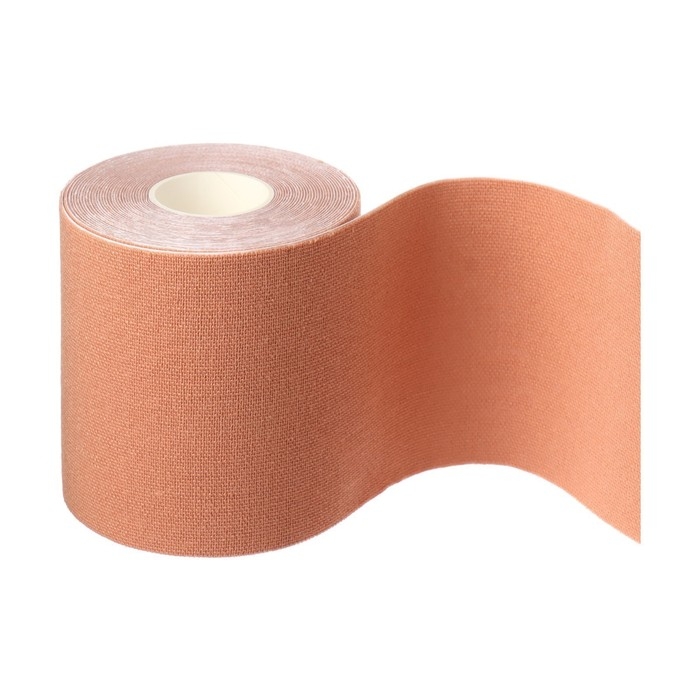 Кинезио - тейп, 7,5 см &times; 5 м, цвет бежевый