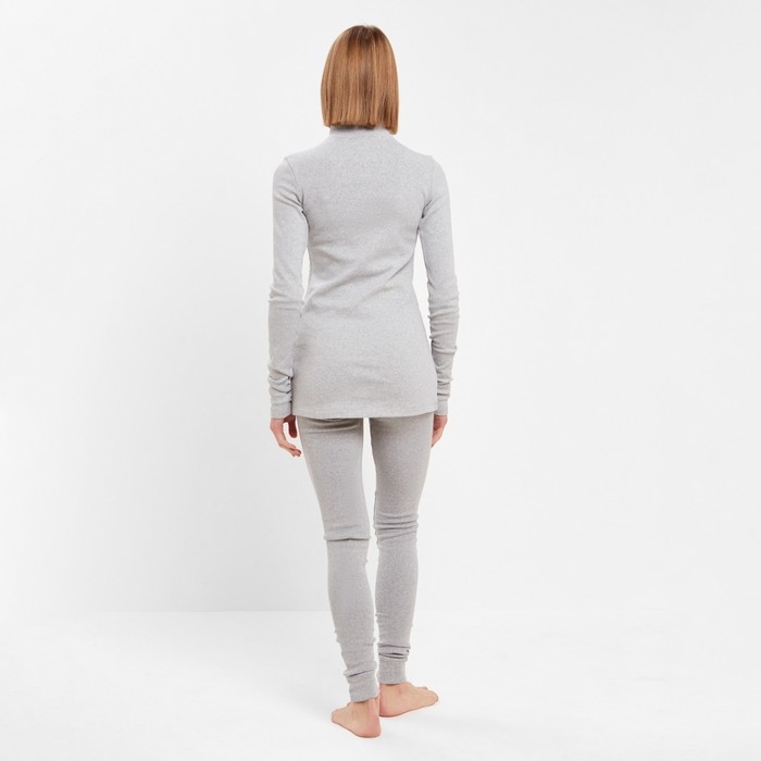 Термобельё женское (лонгслив, лосины) MINAKU цвет серый меланж, размер 50 Термобельё женское (лонгслив, лосины) MINAKU цвет серый меланж, размер 50