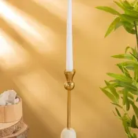 Подсвечник "Ферзь" 5х5х25 см, алюминий