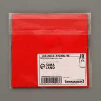 Фольга для конфет 10*10см 100шт., красная, фактура №2