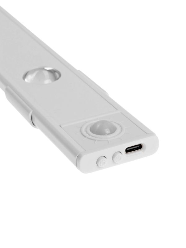 Светильник светодиодный с датчиком движения, 3Вт, от аккум. батареи, 40 см, 3000К-6500К