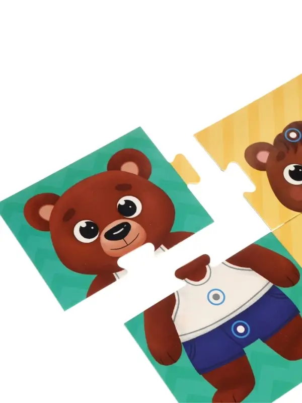 Dress up velcro puzzle 4 in 1