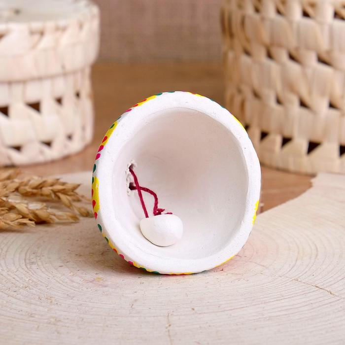 Филимоновская игрушка колокольчик &laquo;Заяц&raquo;