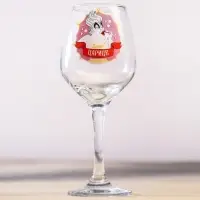 Бокал для вина &laquo;Дайте царице напиться&raquo;, 350 мл