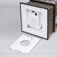 Светодиодная фигура &laquo;Фонарь с Дедом Морозом и подарками&raquo; 10 &times; 30 &times; 10 см, пластик, батарейки ААх3 (не в комплекте), USB, свечение тёплое белое