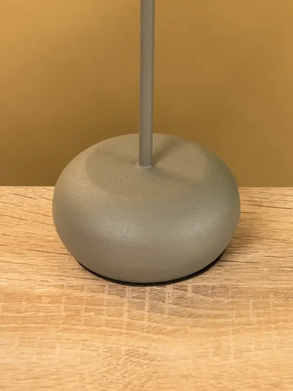 Подсвечник на 1 свечу текстурный "Графитовый" 8х8х25,5 см