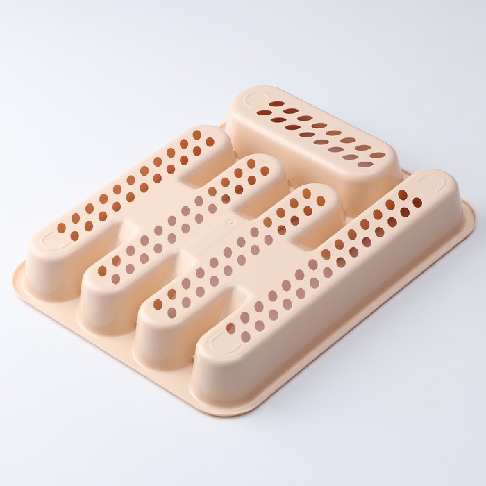 Лоток для столовых приборов, 33×26 см, цвет МИКС Лоток для столовых приборов, 33×26 см, цвет МИКС