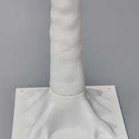 Светодиодное дерево &laquo;Перья&raquo; 1.5 м, 300 LED, постоянное свечение, 220 В, свечение тёплое белое