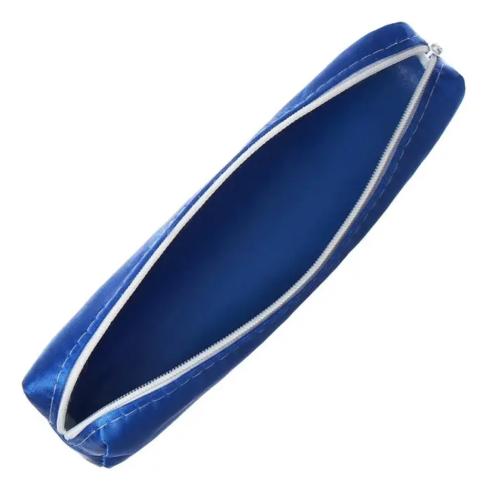 Пенал школьный на молнии Calligrata, синий