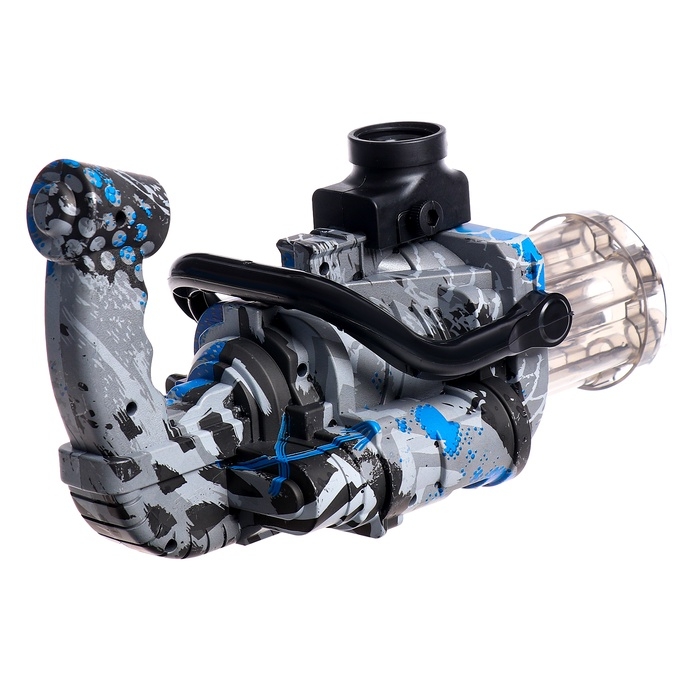 Бластер Бластер "Миниган", стреляет мягкими и гелевыми пулями, работает от аккумулятора